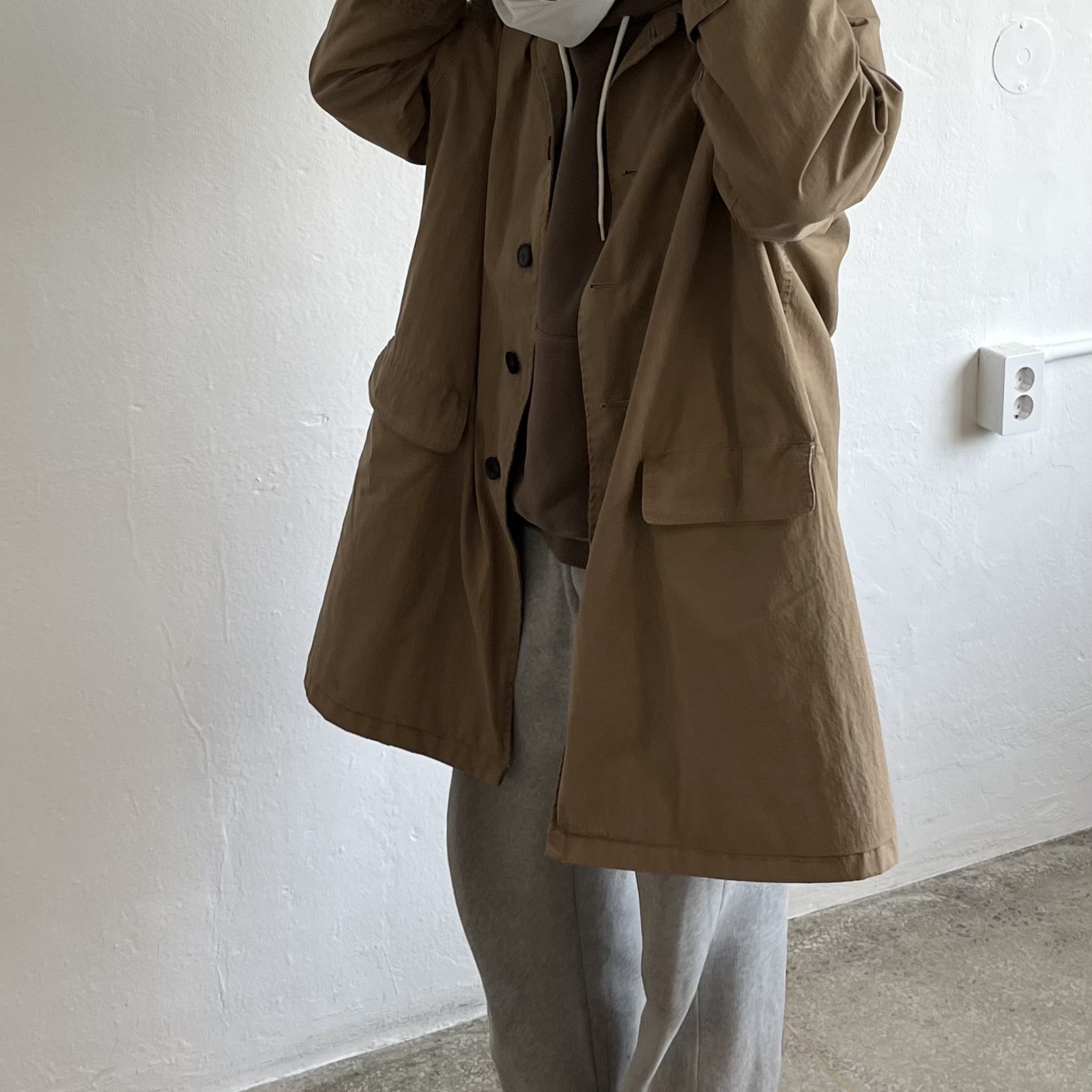 Our Legacy Work Shop Hood Shitake 착용 스타일 - 2