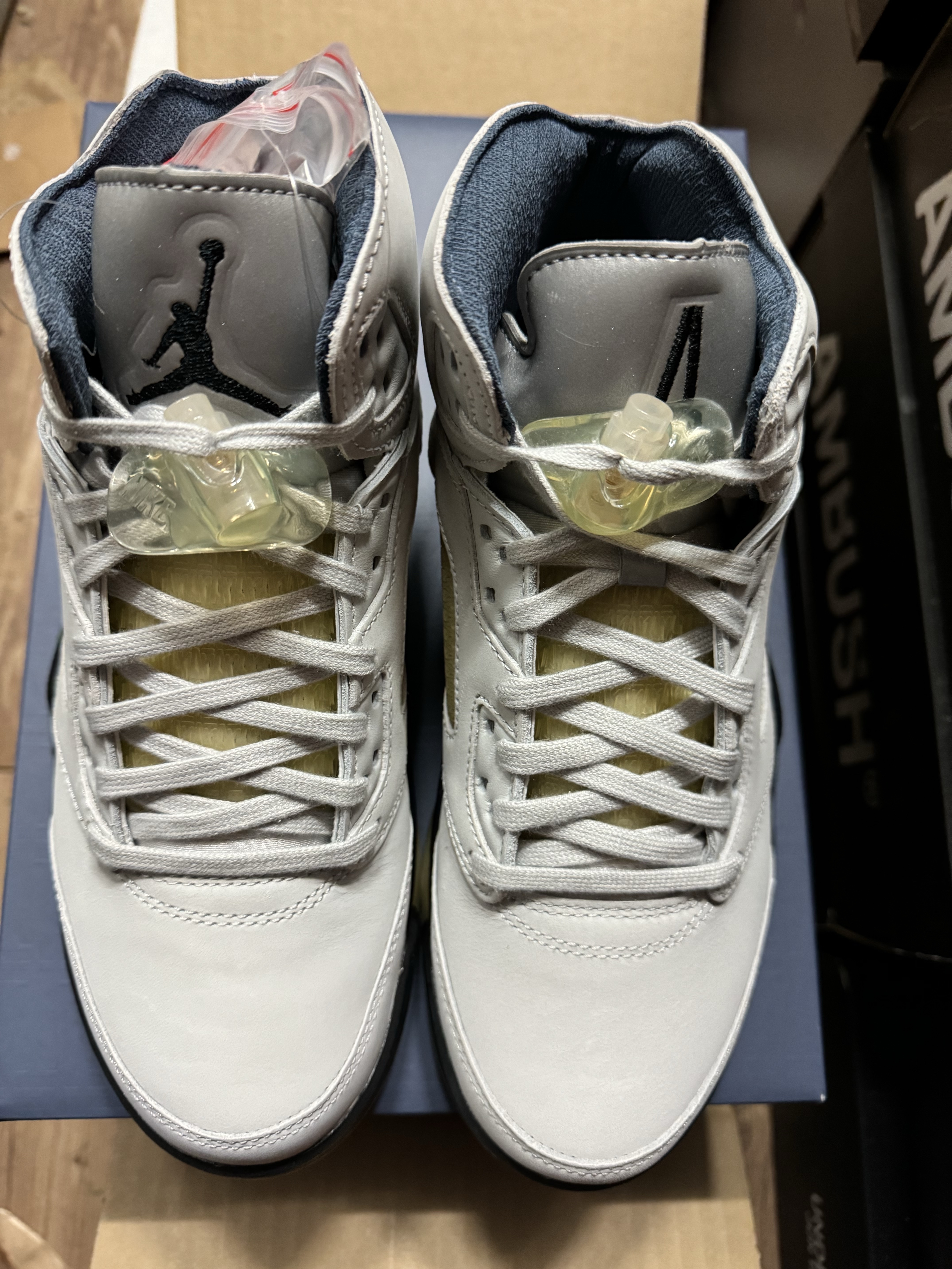 (W) Jordan 5 x A Ma Maniere Retro Dawn 착용 스타일 - 2