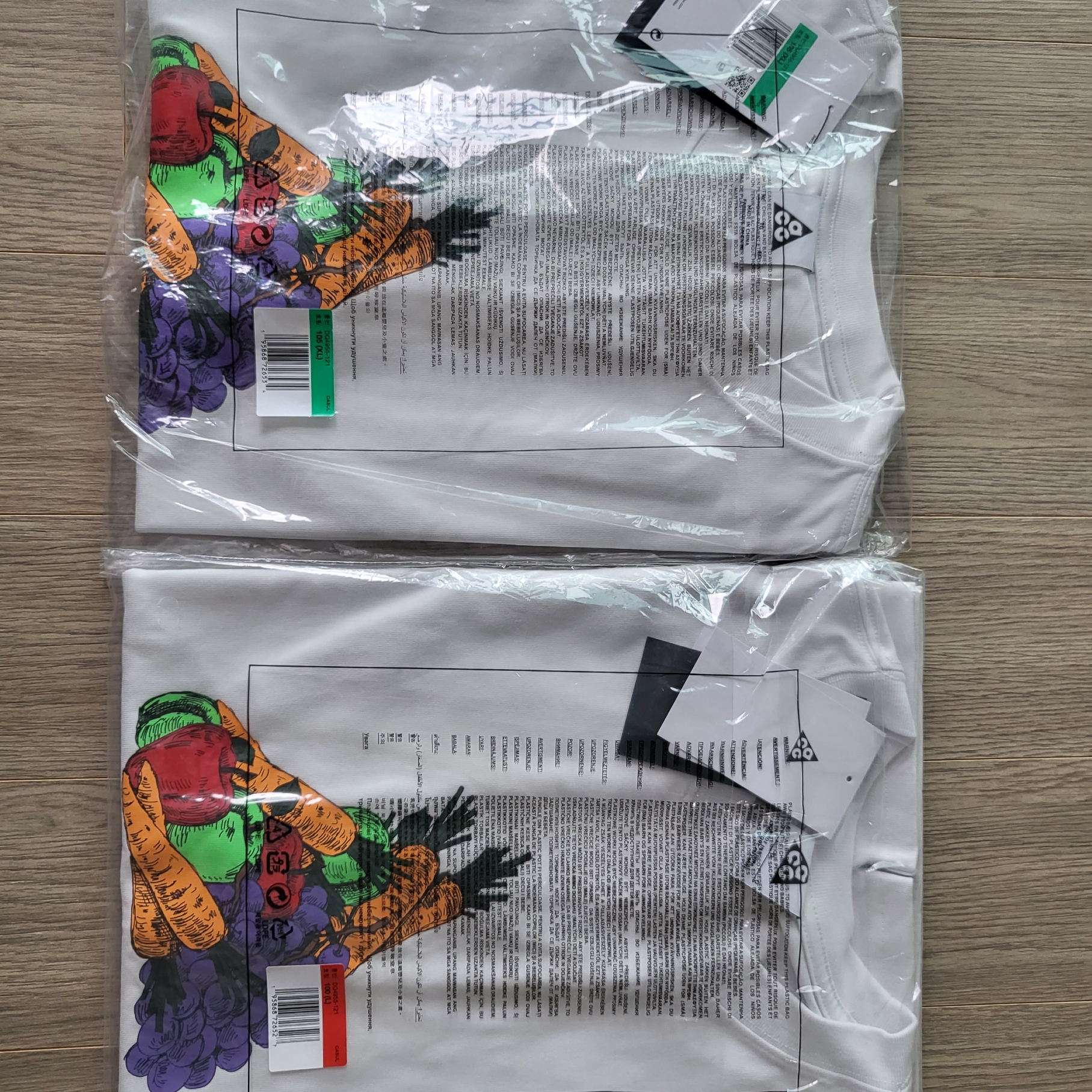 Nike ACG Fruit and Veggies T-Shirt - Asia 착용 스타일