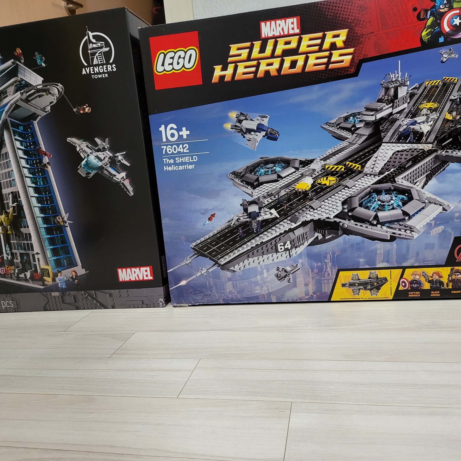 Lego Marvel The Shield Helicarrier 착용 스타일