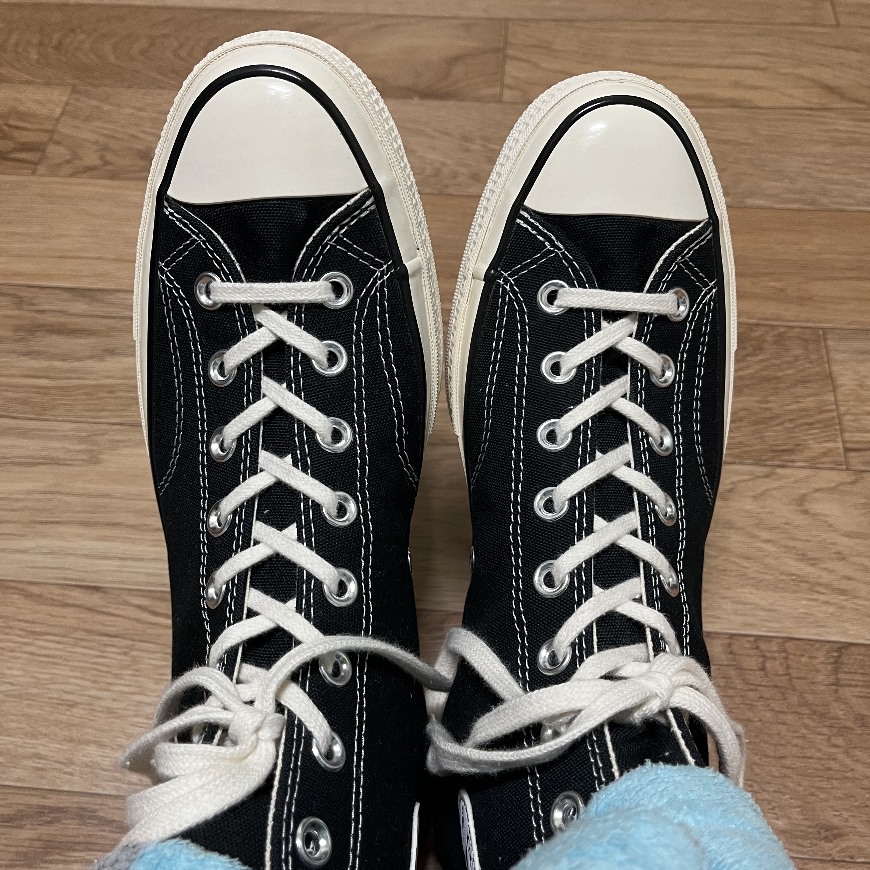 Converse Chuck 70 Hi Black 착용 스타일