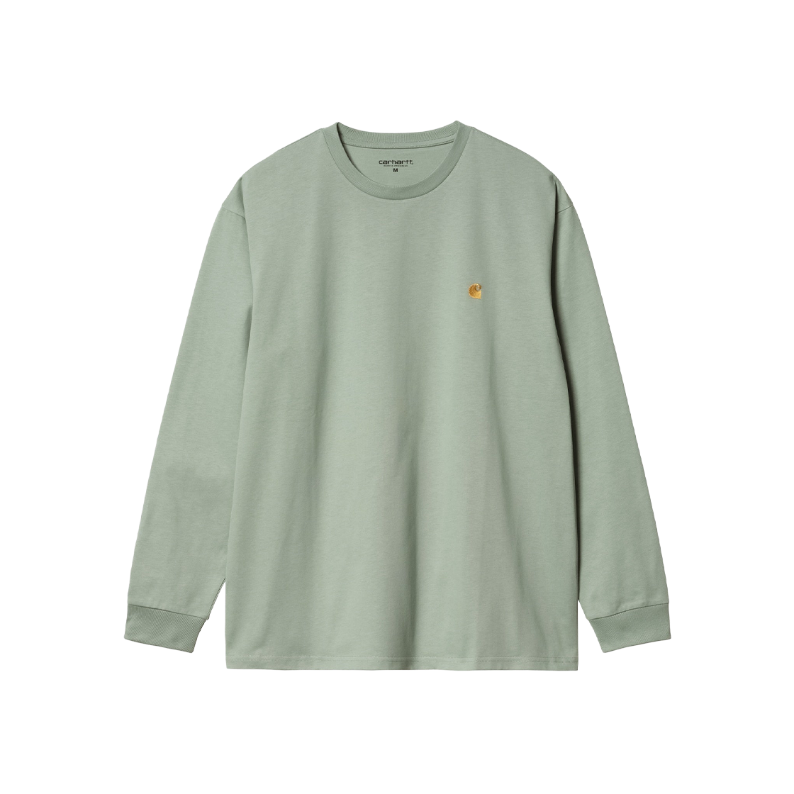 Carhartt WIP Chase Long Sleeve T-Shirt Glassy Teal 상세 이미지 1