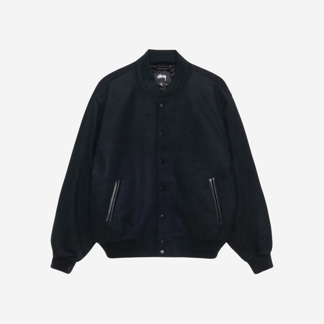 Stussy SPORT MELTON VARSITY JACKET STUSSY - STUSSY SPORT MELTON