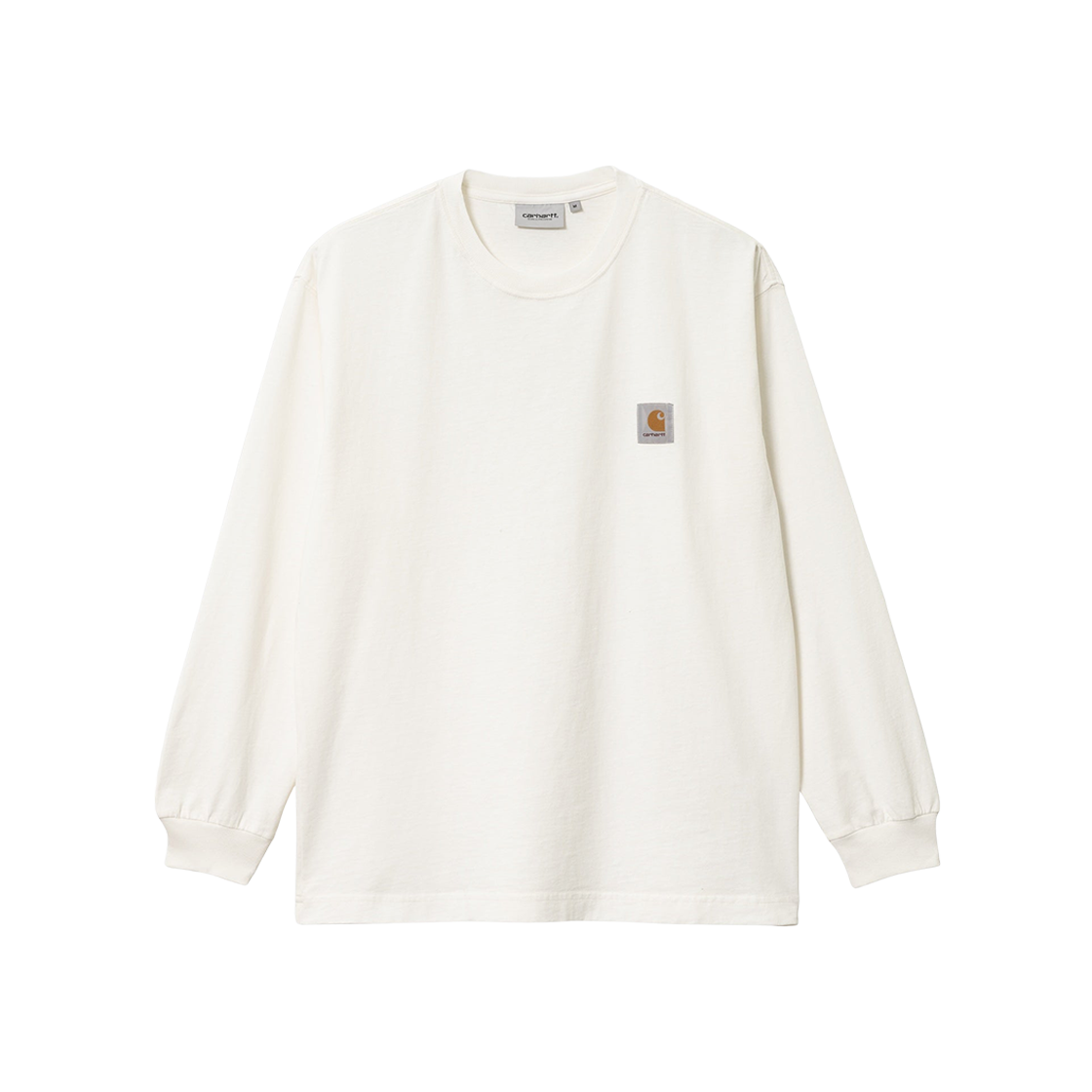 Carhartt WIP Nelson Long Sleeve T-Shirt Wax Garment Dyed 상세 이미지 1