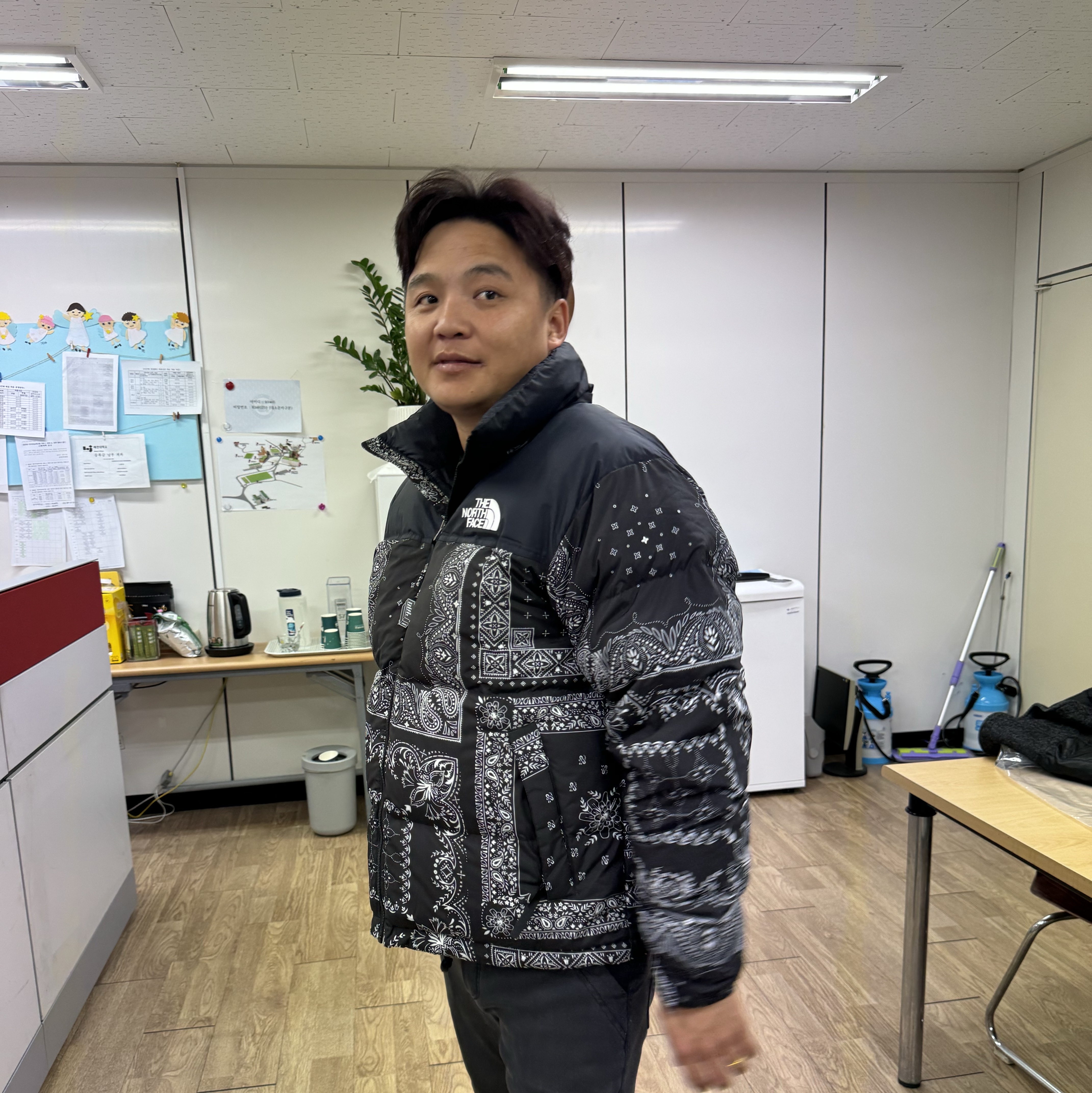 The North Face 1996 Novelty Nuptse Jacket Real Black - 21FW 착용 스타일