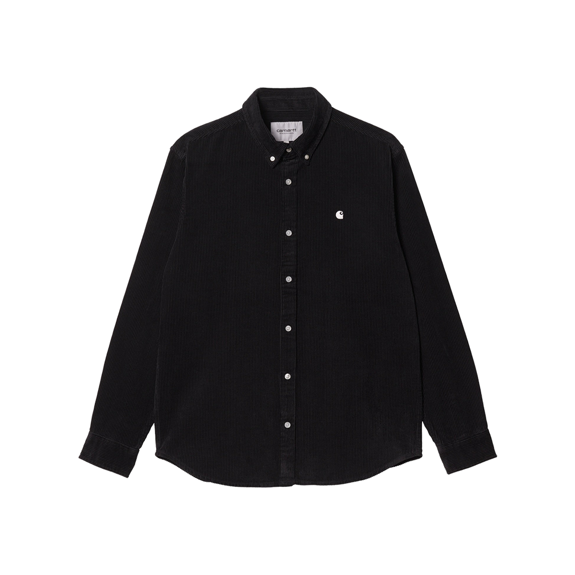 Carhartt WIP Madison Cord Shirt Black Wax 상세 이미지 1