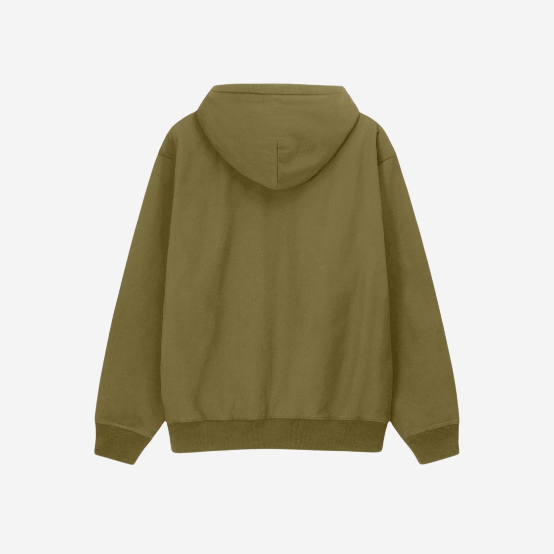 Stussy Stock Logo Hoodie Olive 상세 이미지 2