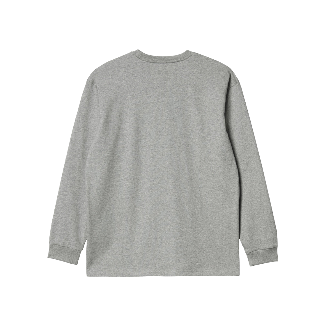 Carhartt WIP Chase Long Sleeve T-Shirt Grey Heather 상세 이미지 2