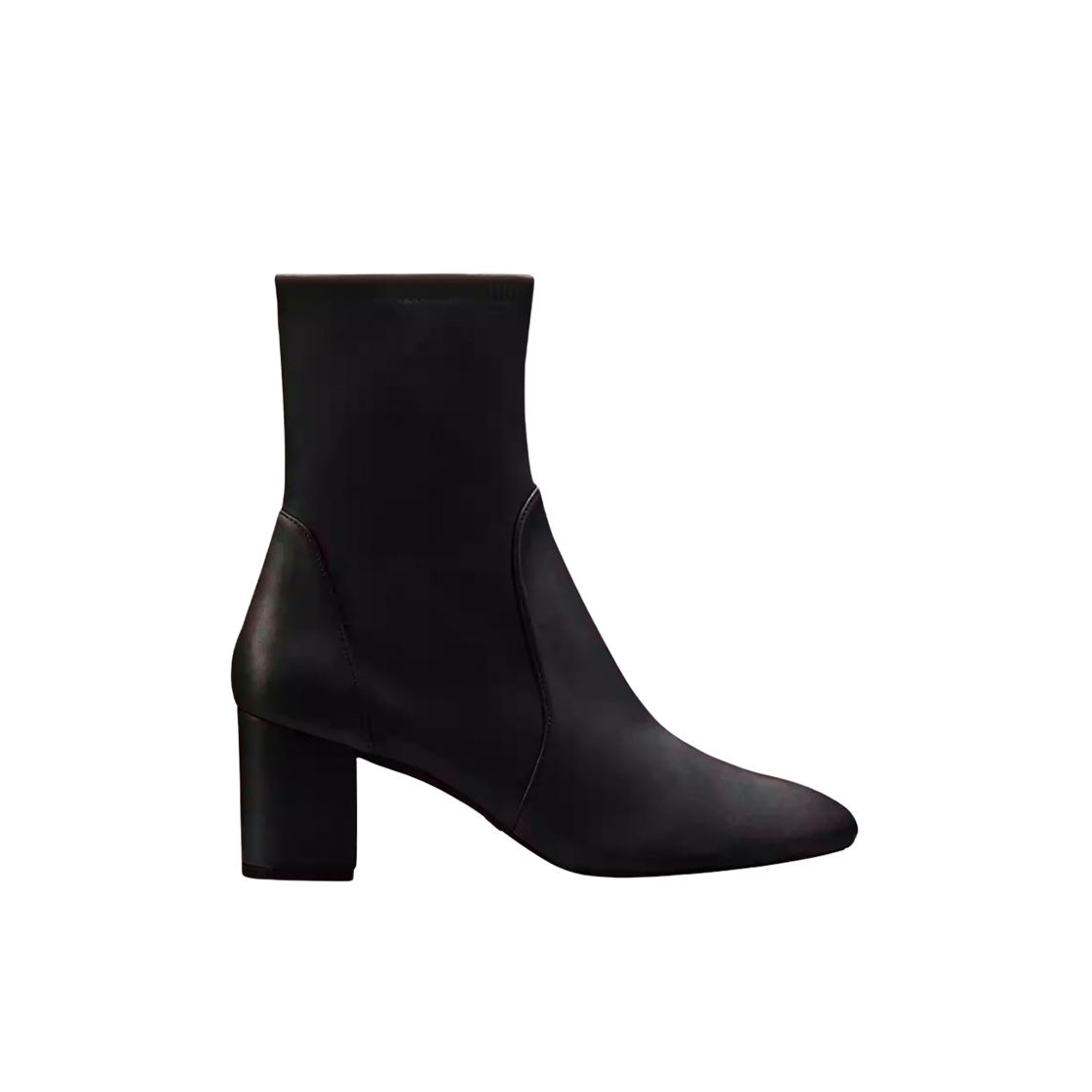 (W) 스튜어드 와이츠먼 율리아나 60 부티 스트래치 나파 레더 블랙((W) Stuart Weitzman Yuliana 60 Bootie Stretch Nappa Leather Black)