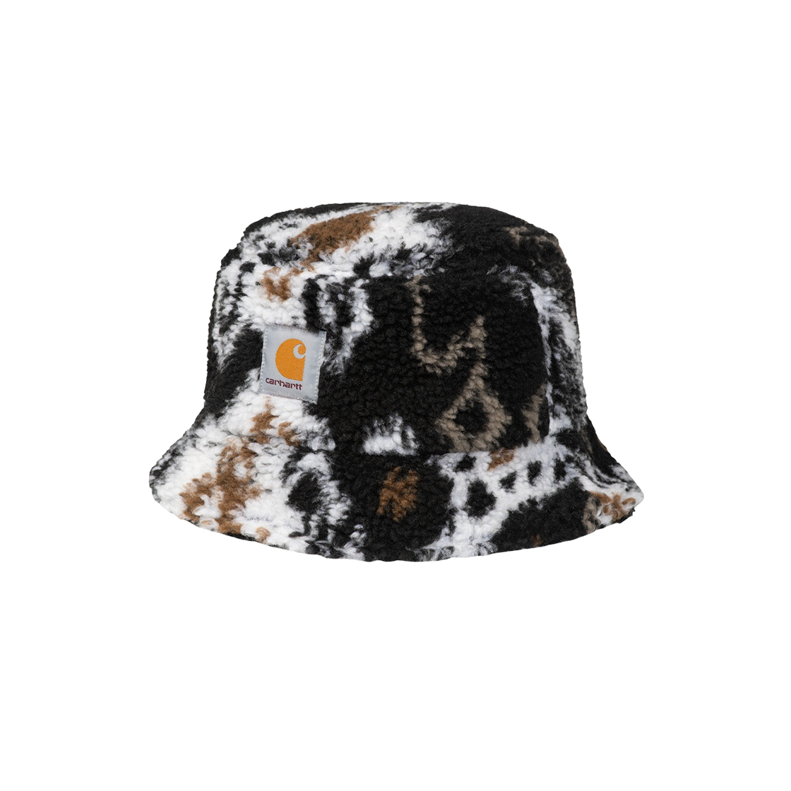 Carhartt WIP Prentis Bucket Hat Black Baru Jacquard 상세 이미지 1