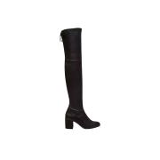 (W) Stuart Weitzman Tideland Boots Stretch Nappa Leather Black