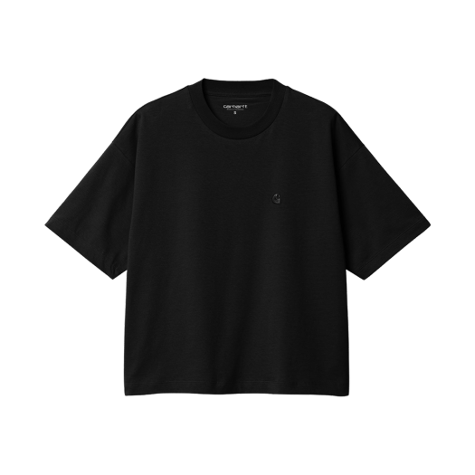 (W) 칼하트 WIP 체스터 티셔츠 블랙