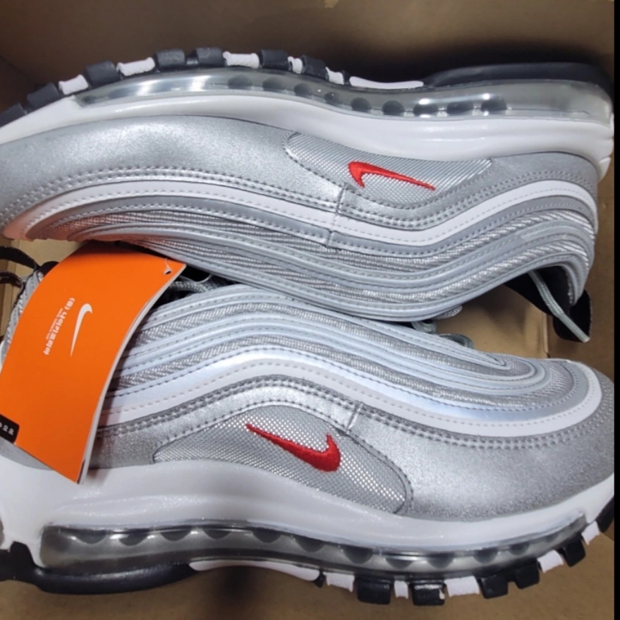 Nike Air Max 97 OG Silver Bullet 2022 착용 스타일 - 1