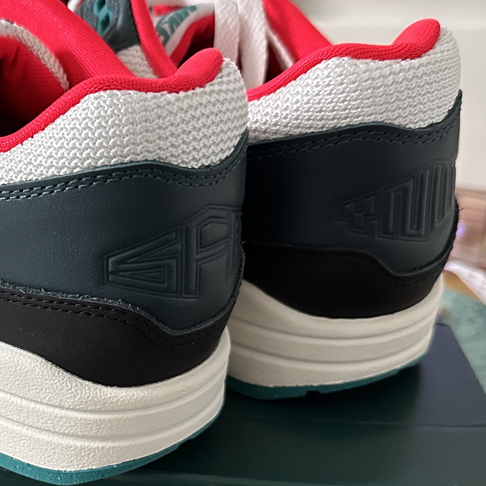 Nike x LFC x LeBron James Air Max 1 Gorge Green 착용 스타일 - 3