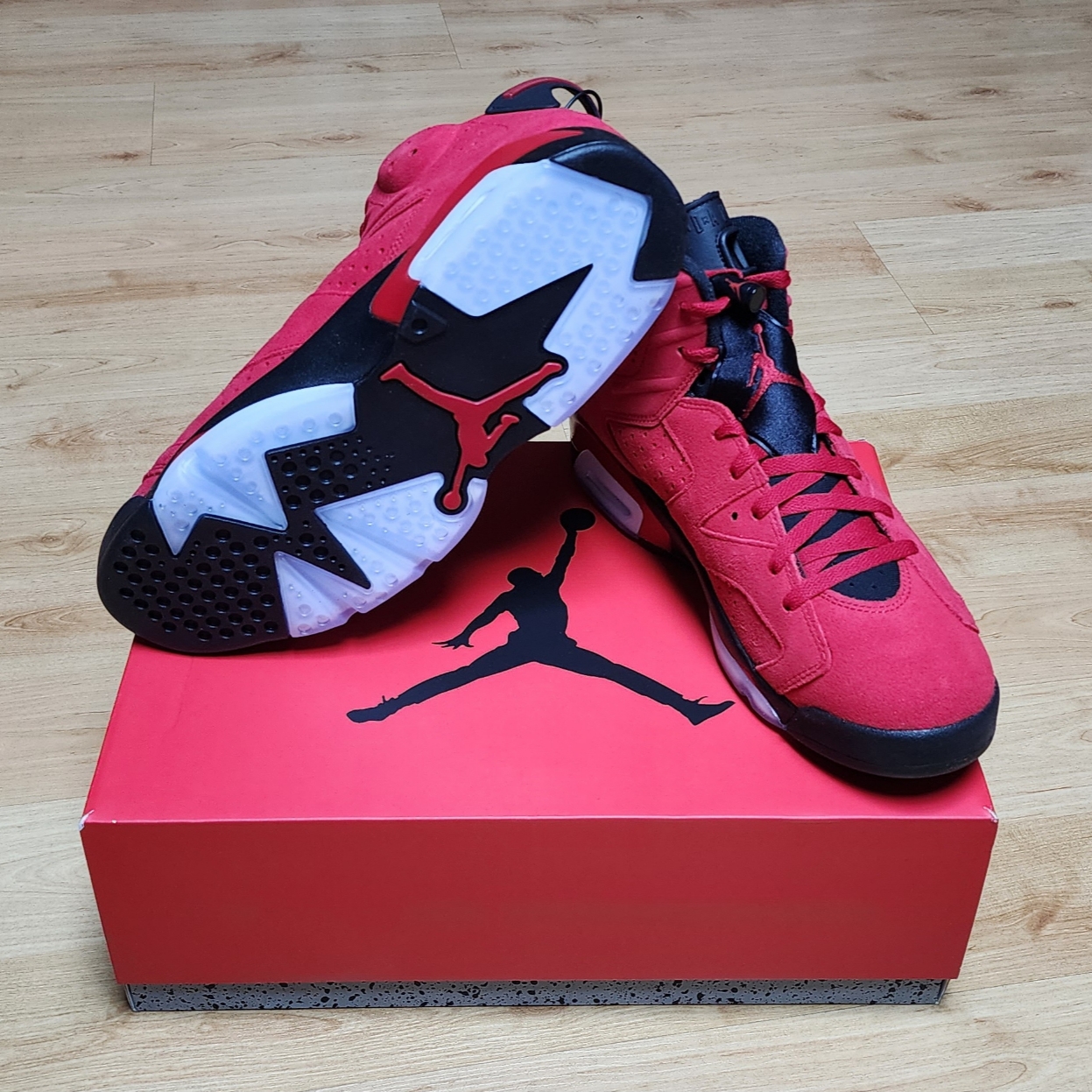 Jordan 6 Retro Toro Bravo, Jordan 6 Retro DMP 2020 착용 스타일 - 2