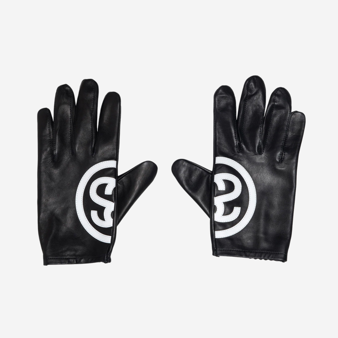 直営店限定 Stussy SS LINK LEATHER GLOVES - 小物