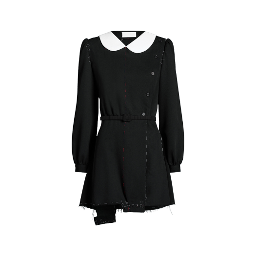 (W) 메종 마르지엘라 울 멀티웨어 드레스 블랙