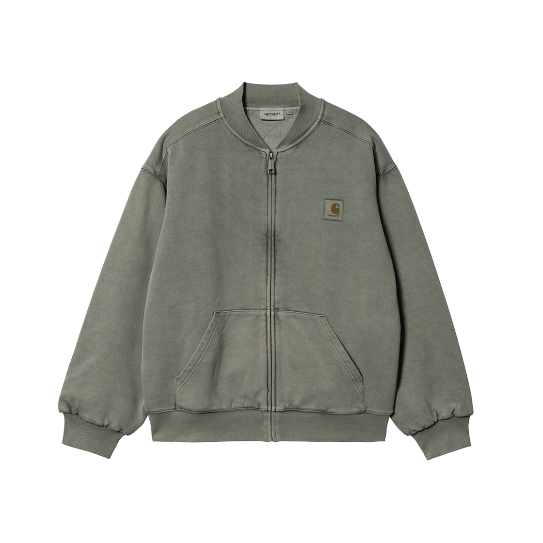 Carhartt WIP Vista Sweat Bomber Smoke Green 상세 이미지 1