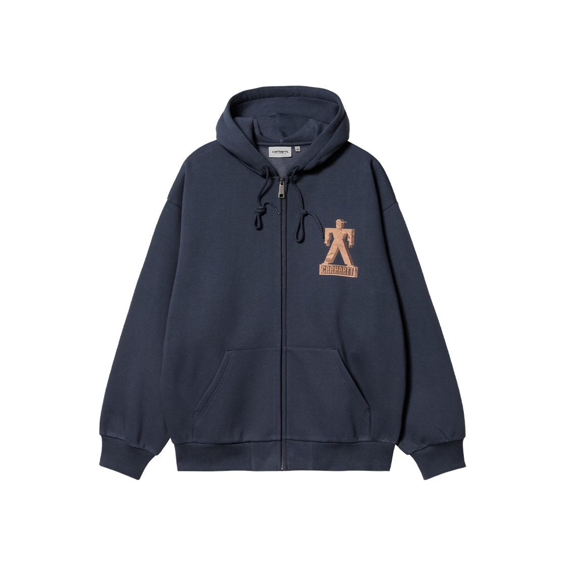 Carhartt WIP Hooded Built Sweat Jacket Blue 상세 이미지 1