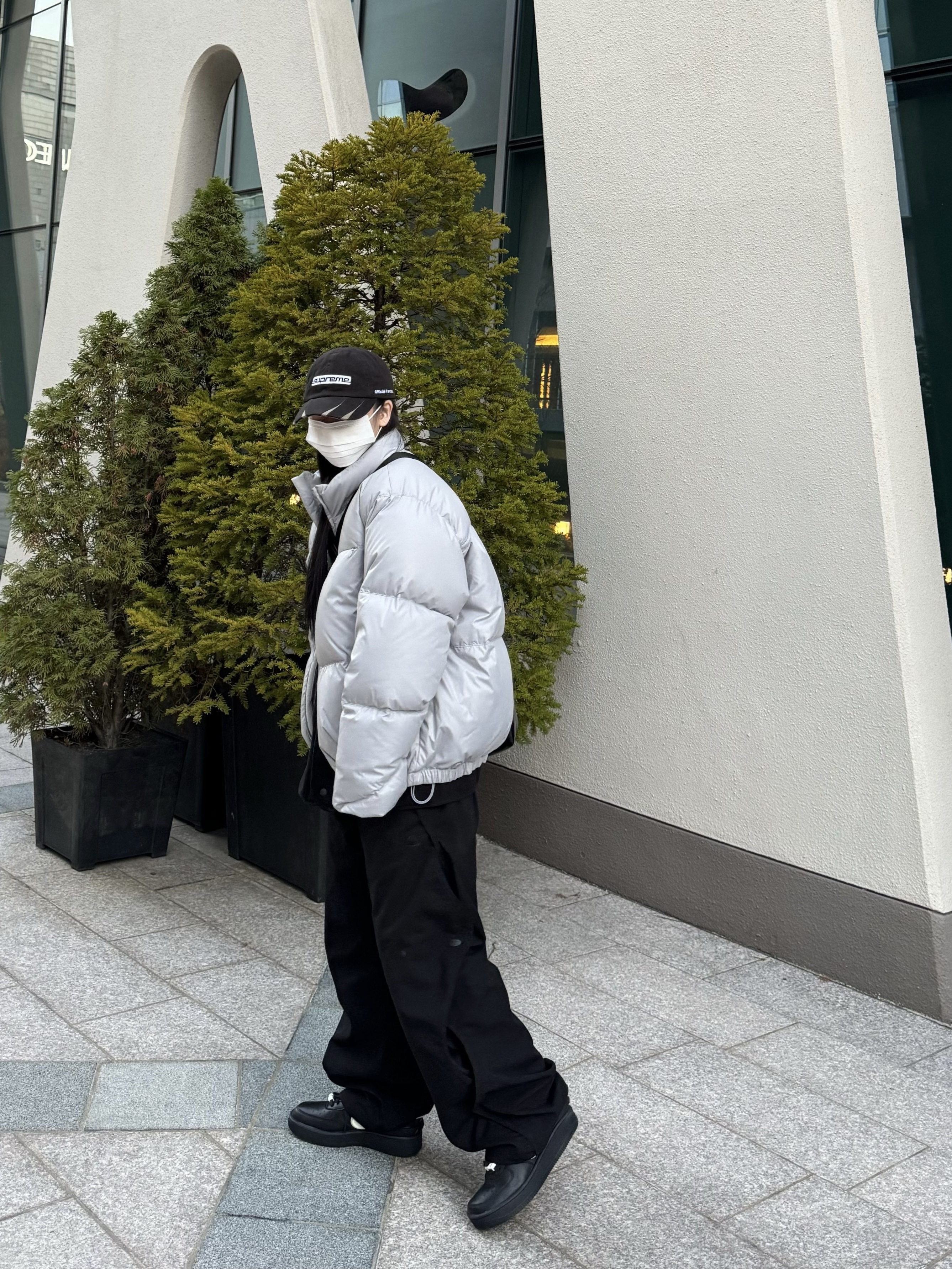 Nike x Ambush Air Force 1 Low SP Black, Sansan Gear Wave Pants Black - 22FW 착용 스타일 - 1