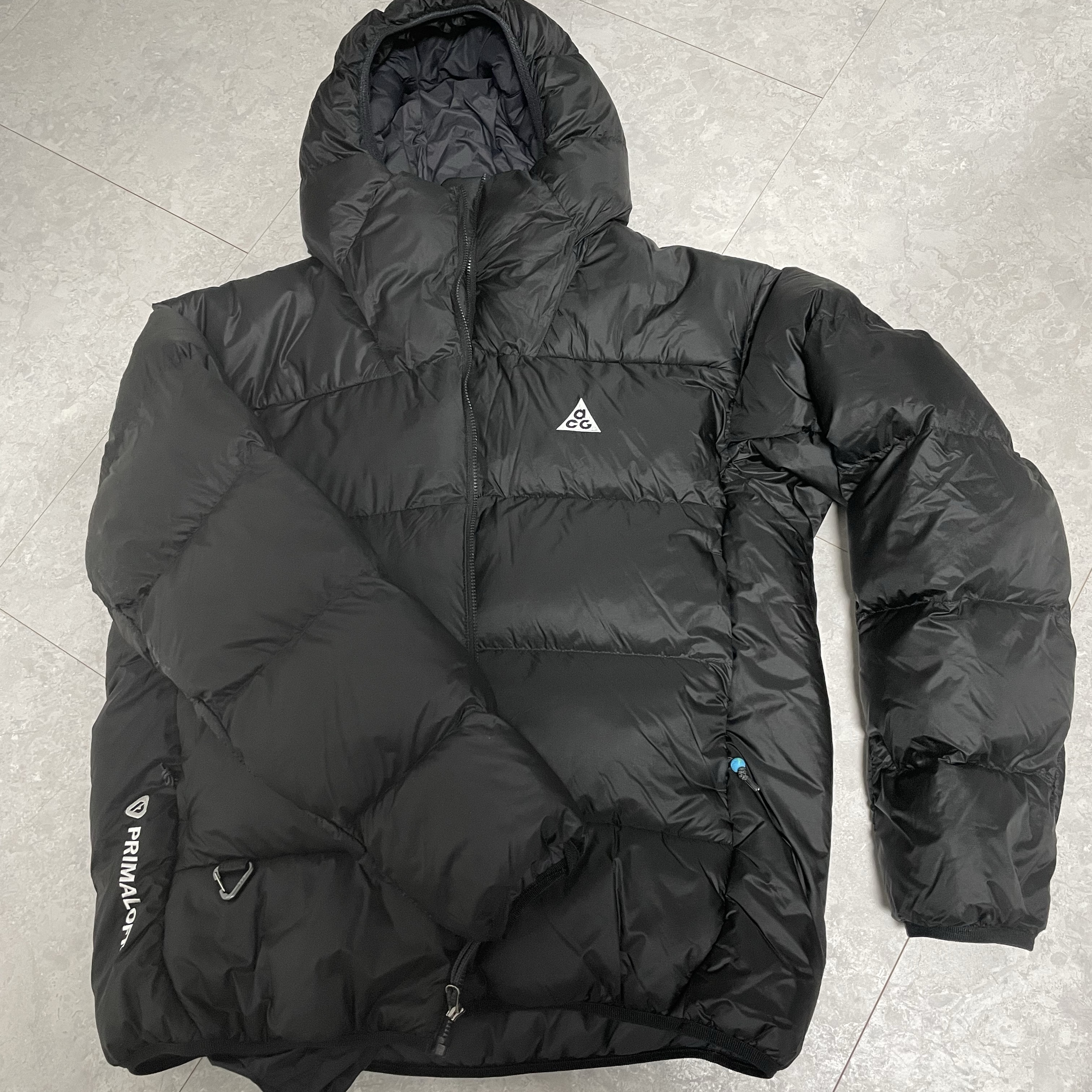 Nike ACG Therma-Fit ADV Lunar Lake Puffer Jacket Black - Asia 착용 스타일