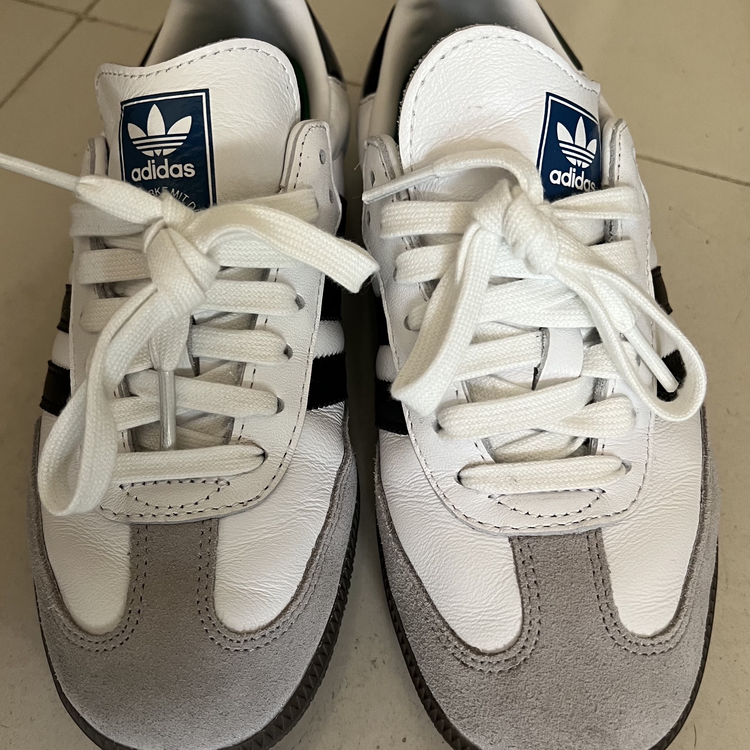 Adidas Samba OG Cloud White 착용 스타일