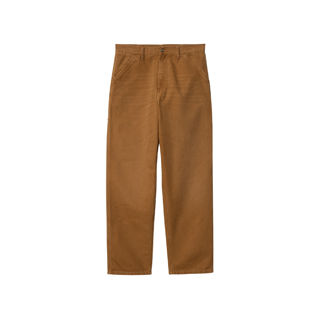 Carhartt WIP Dearborn Canvas Single Knee Pants Deep Hamilton Brown Aged Canvas 상세 이미지 2