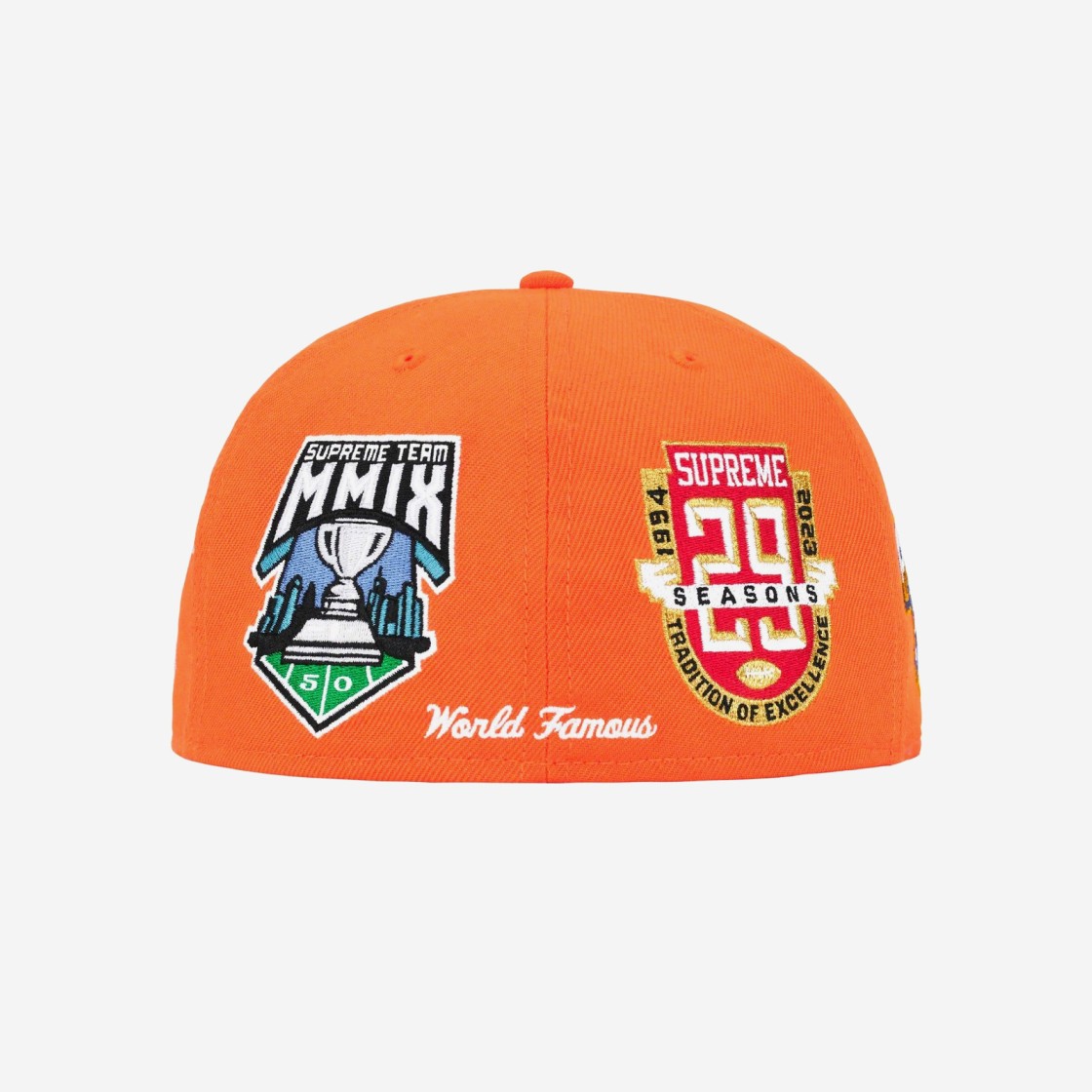 Supreme Championships Box Logo New Era Orange - 23FW 상세 이미지 3