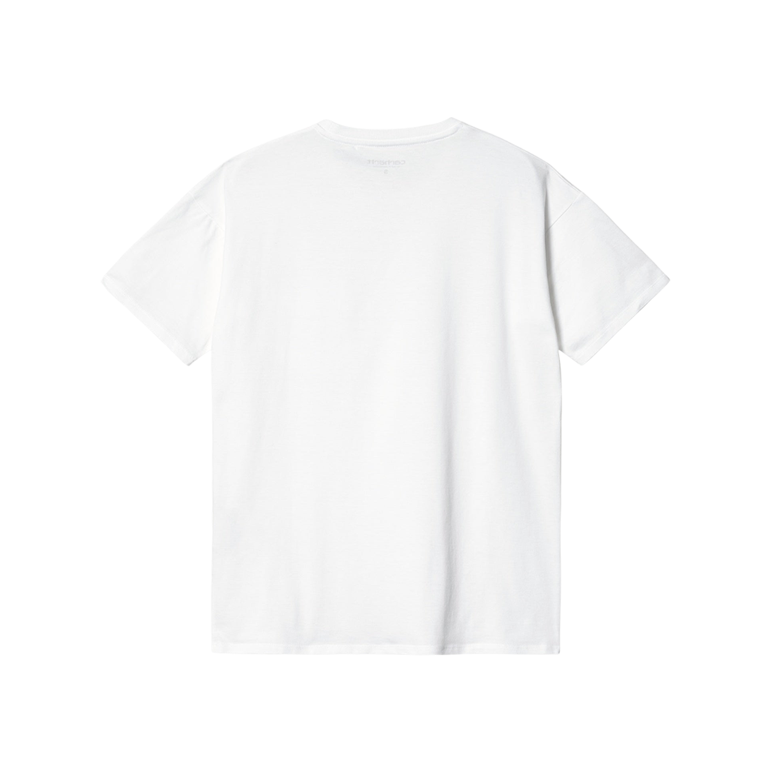 (W) Carhartt WIP Pocket T-Shirt White 상세 이미지 2