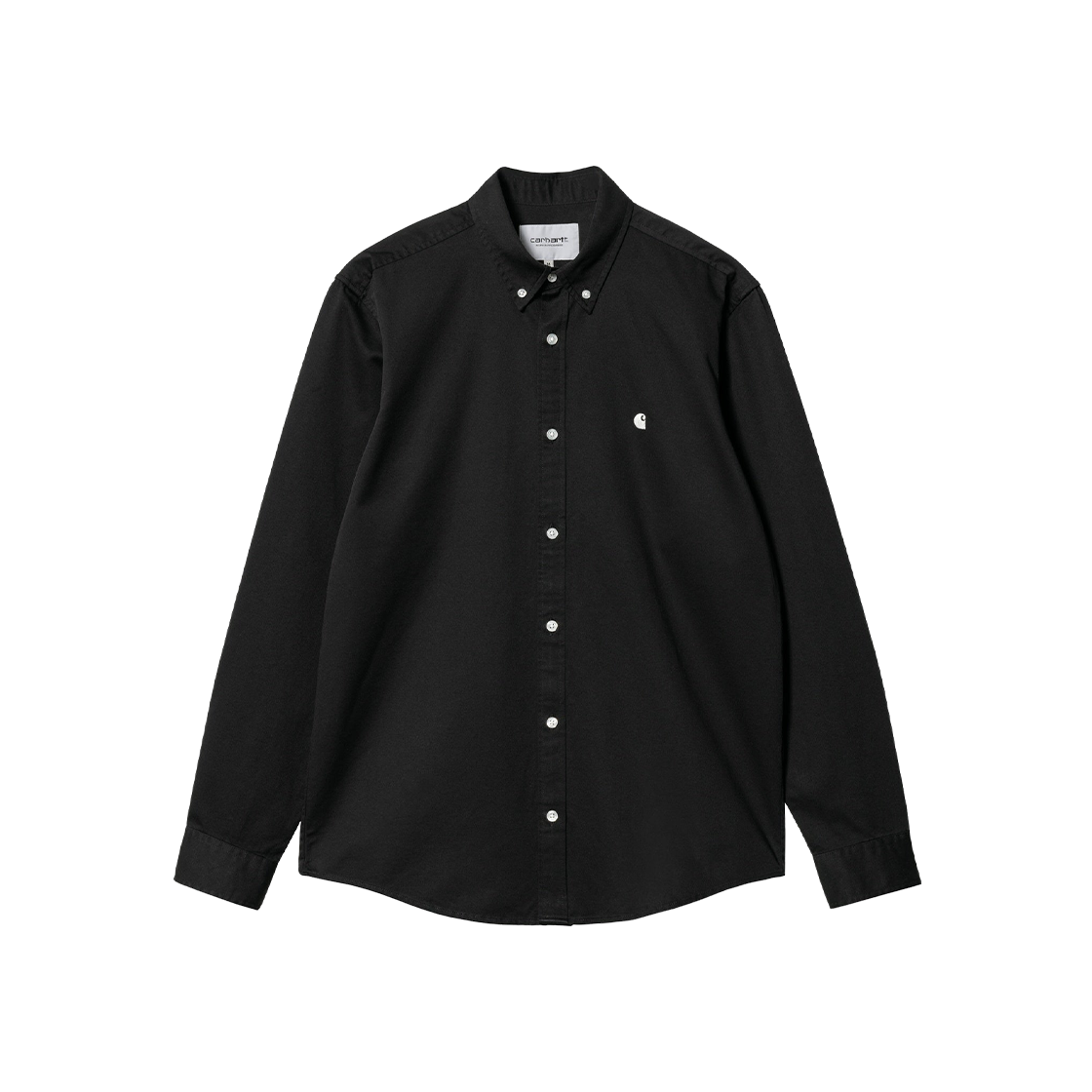 Carhartt WIP Madison Shirt Black Wax 상세 이미지 1