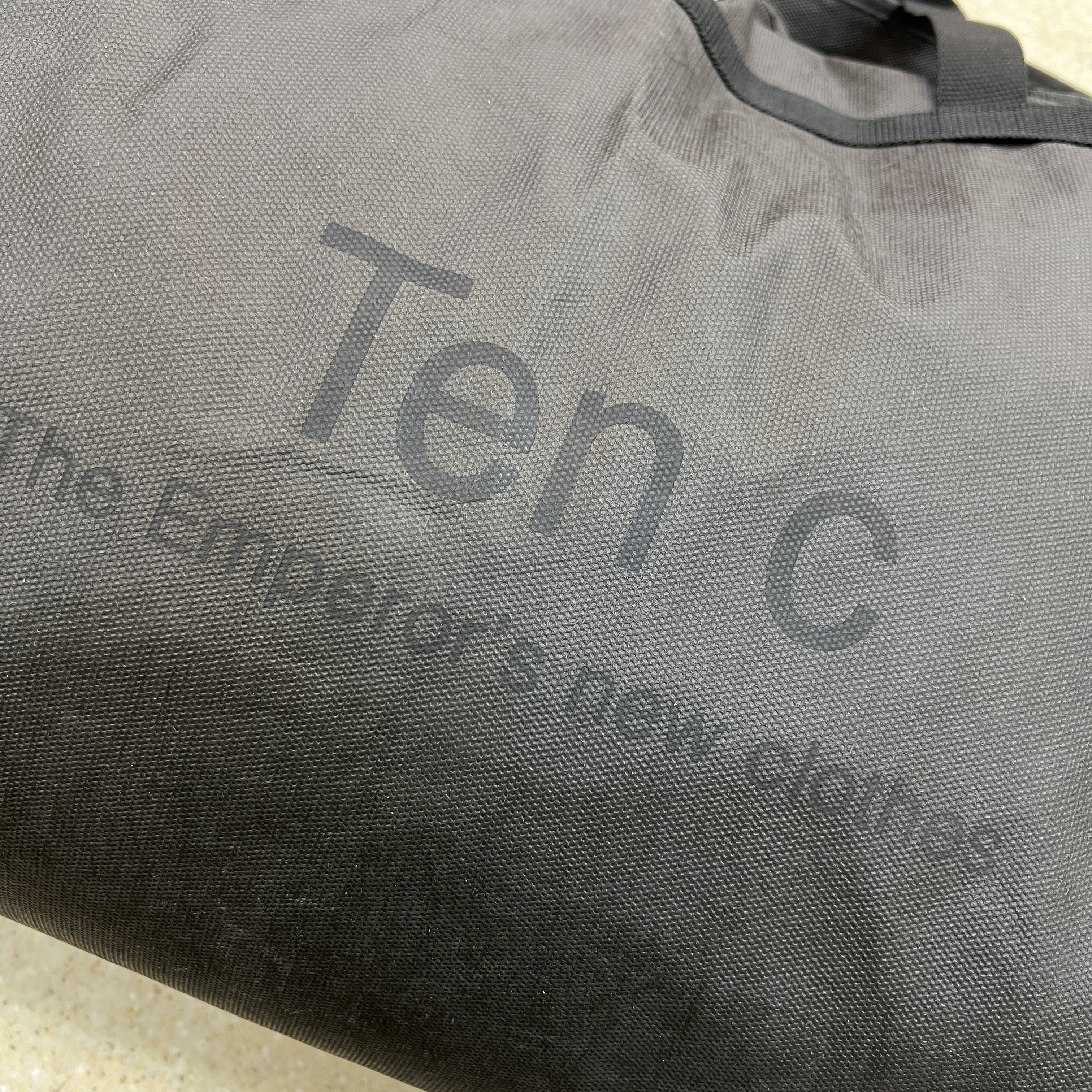 Ten C Artic Down Parka Pale Taupe 착용 스타일 - 2