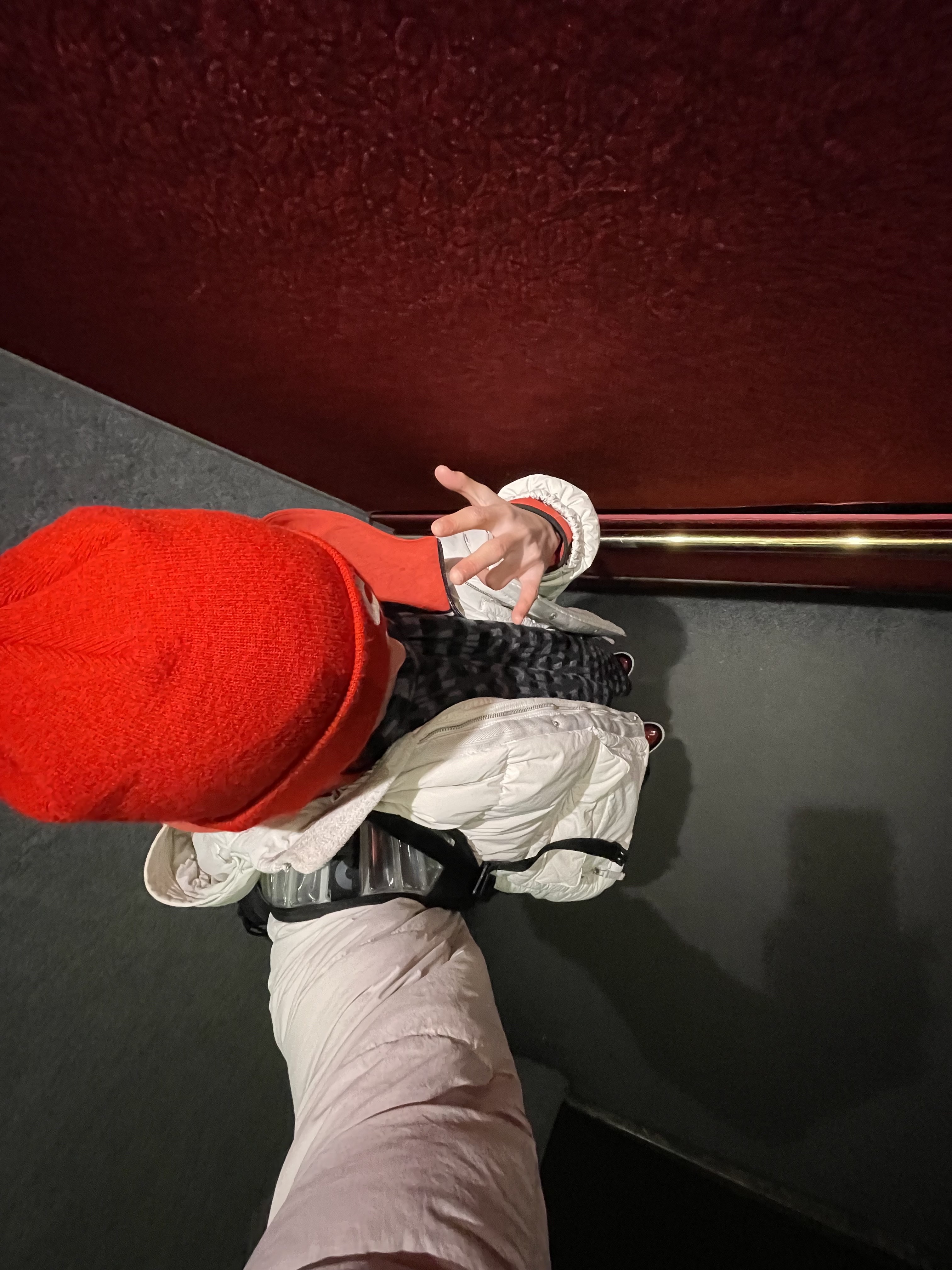 Supreme New Era S Logo Beanie Red - 23FW, Jordan 1 Retro High OG Patent Bred 착용 스타일
