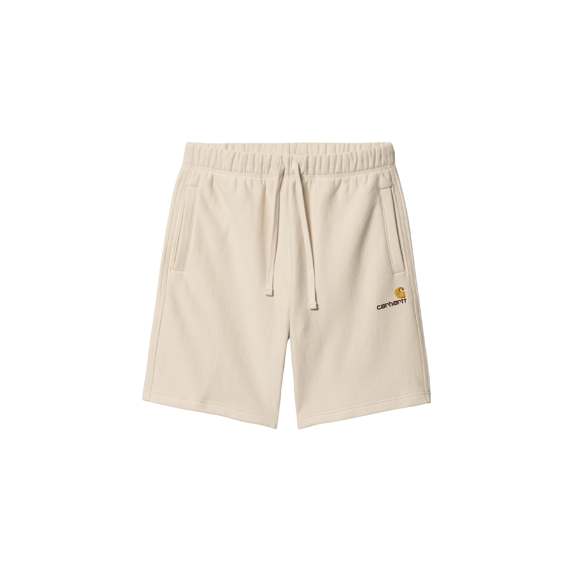 Carhartt WIP American Script Sweat Short Natural 상세 이미지 1