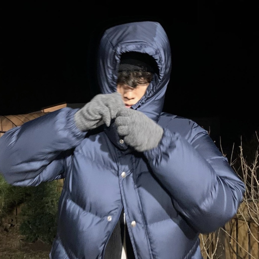 The North Face Purple Label x Spiber Sierra Parka Black 착용 스타일