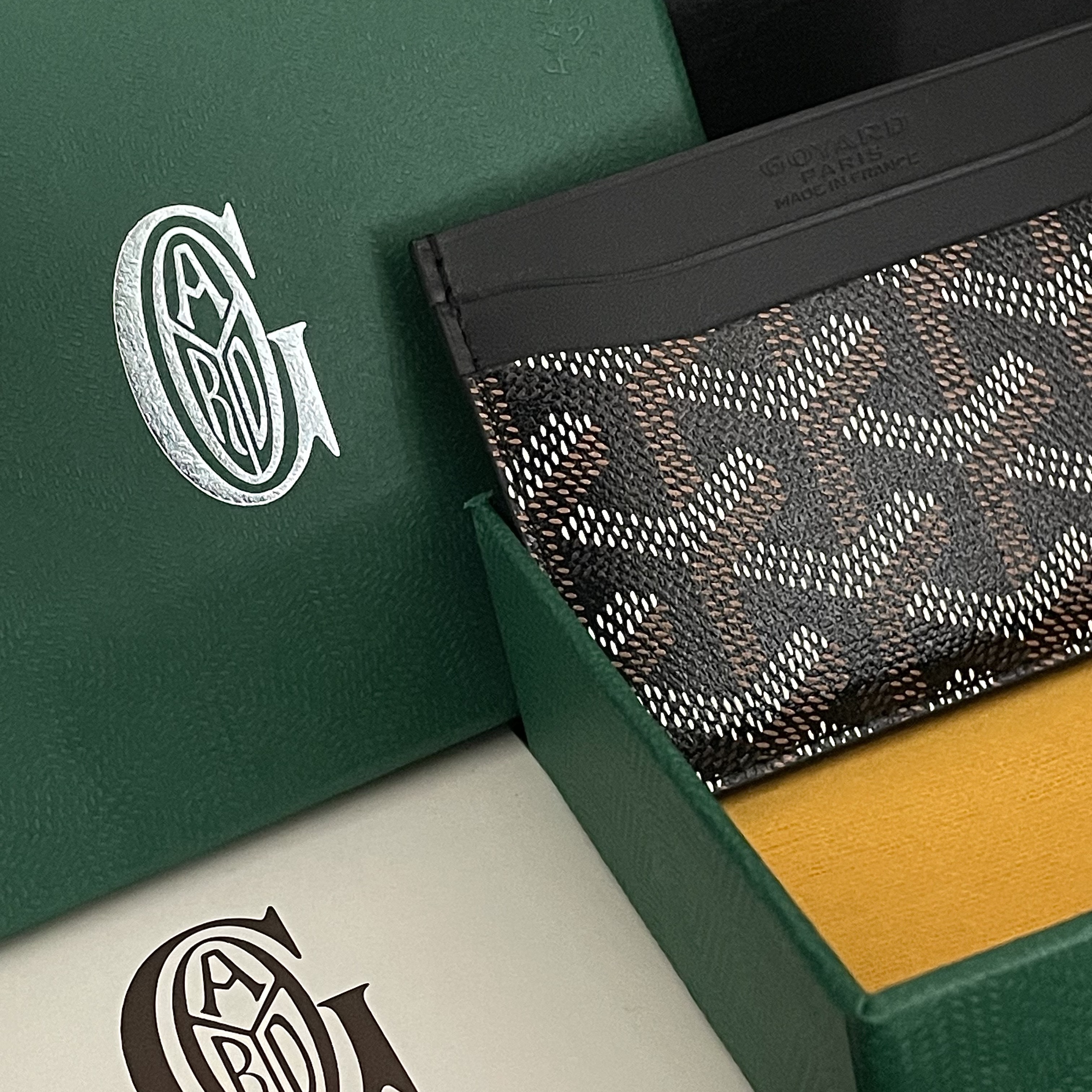 Goyard Saint Sulpice Card Holder Black 착용 스타일