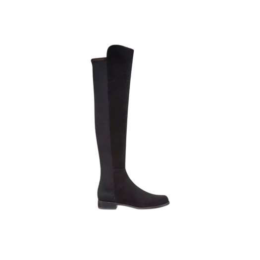 (W) Stuart Weitzman 5050 Boots Suede Black