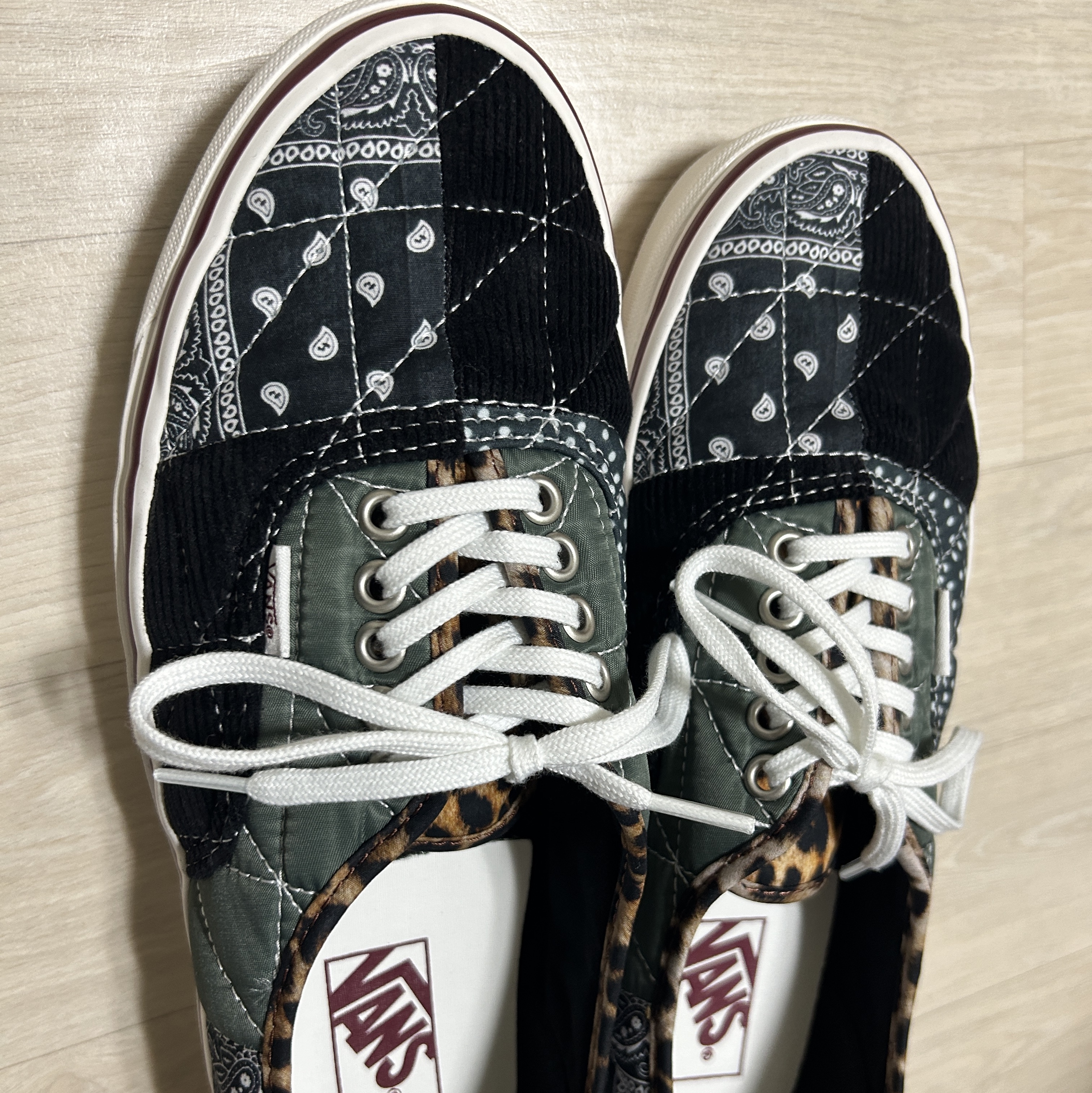 Vans Authentic 44 DX Patchwork Anaheim Factory Quilted Mix 착용 스타일