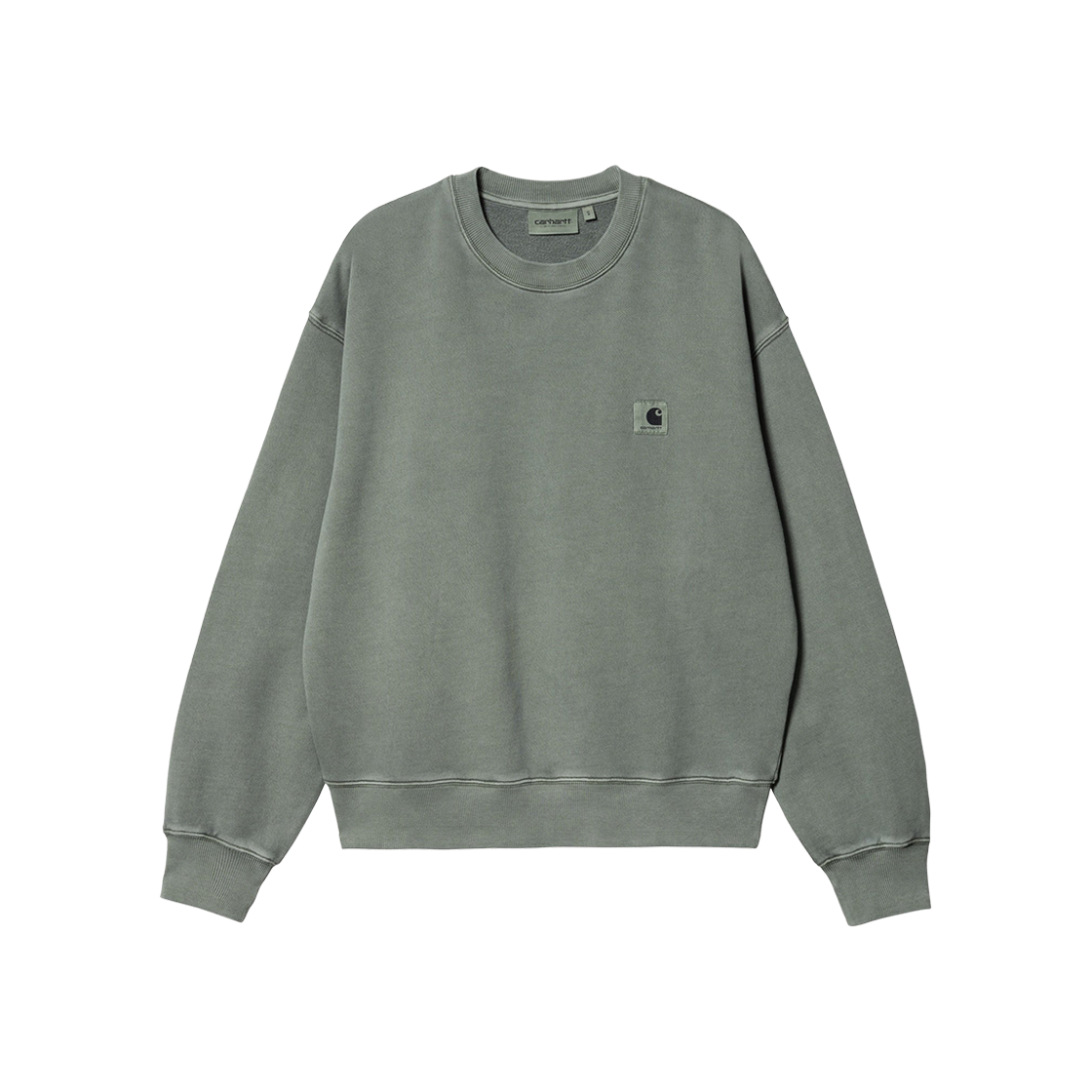 (W) Carhartt WIP Nelson Sweatshirt Smoke Green 상세 이미지 1