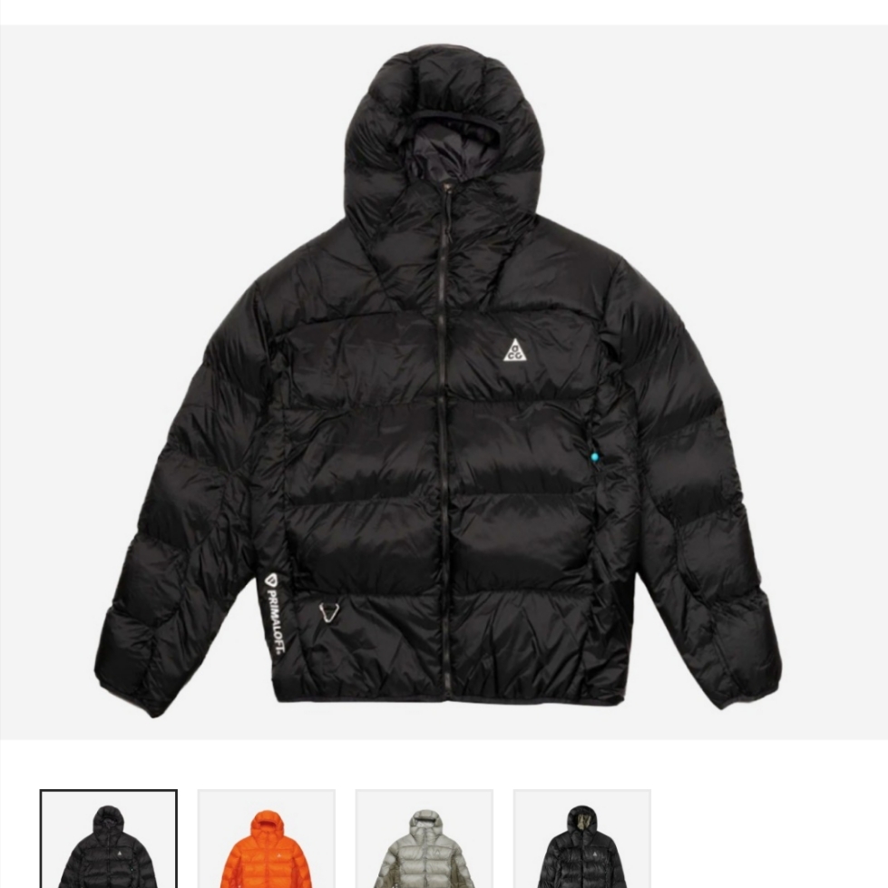 Nike ACG Therma-Fit ADV Lunar Lake Puffer Jacket Black - Asia 착용 스타일