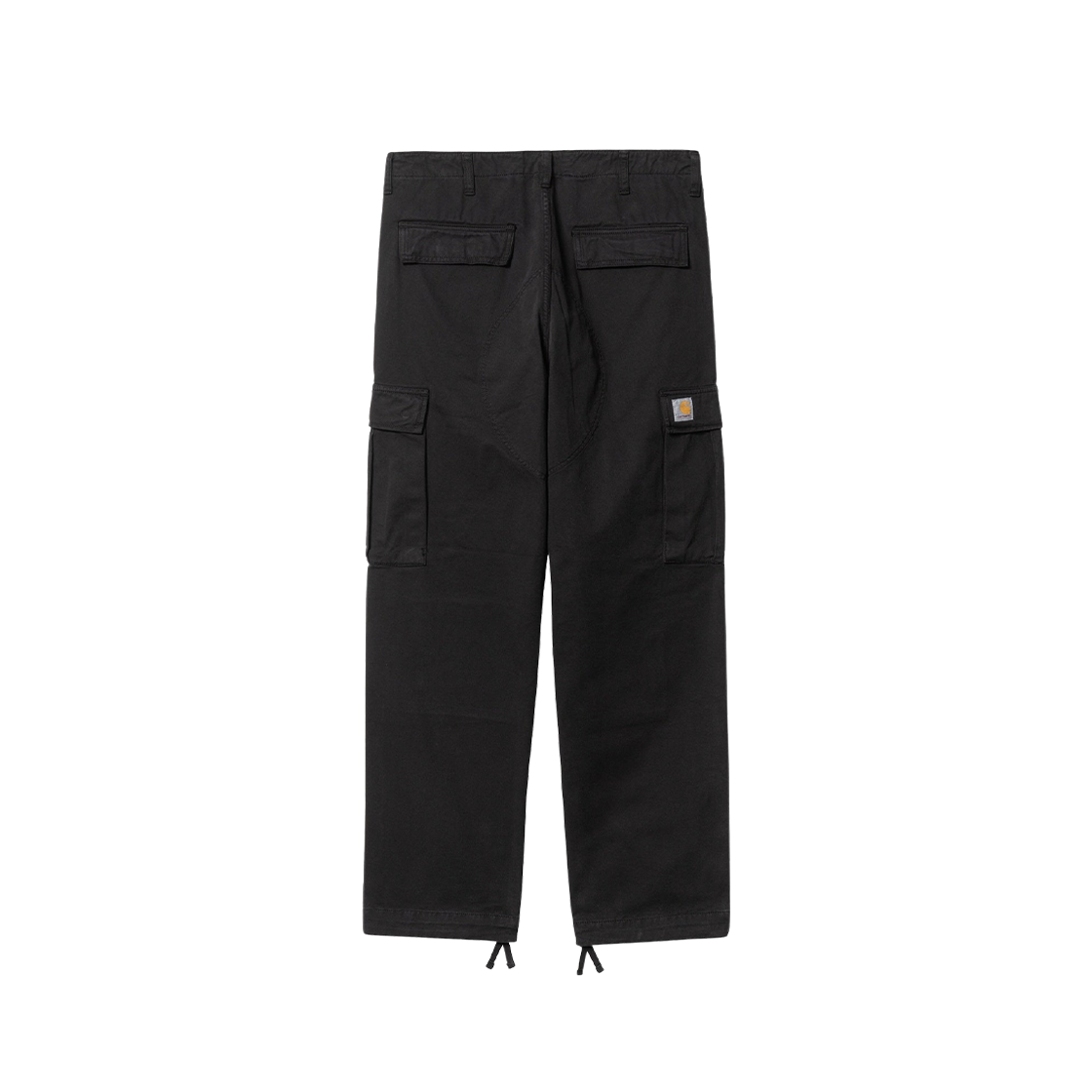 Carhartt WIP Moraga Twill Regular Cargo Pants Black 상세 이미지 1