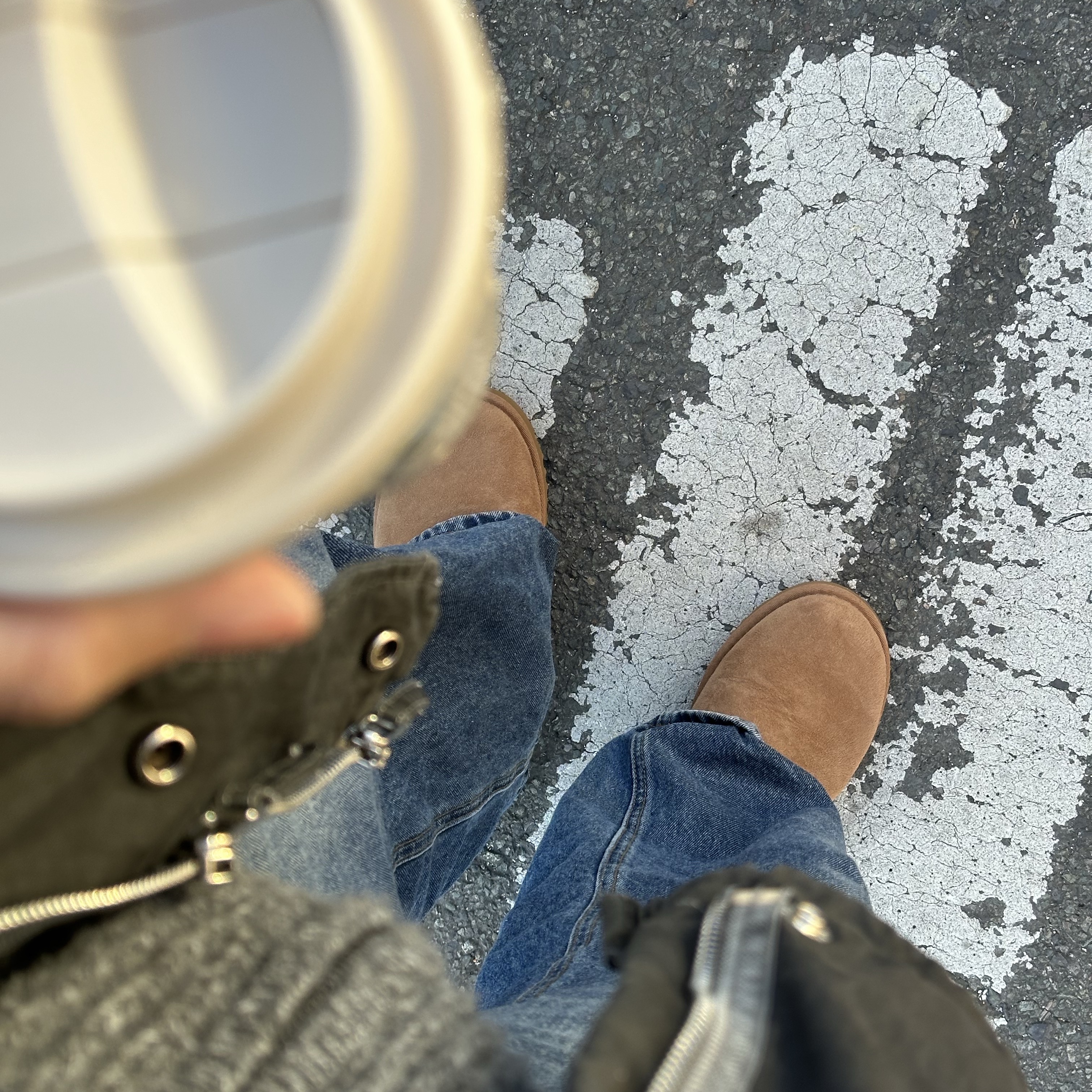 (W) UGG Classic Mini II Boots Chestnut 착용 스타일