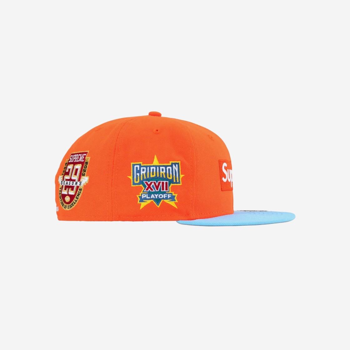 Supreme Championships Box Logo New Era Orange - 23FW 상세 이미지 2