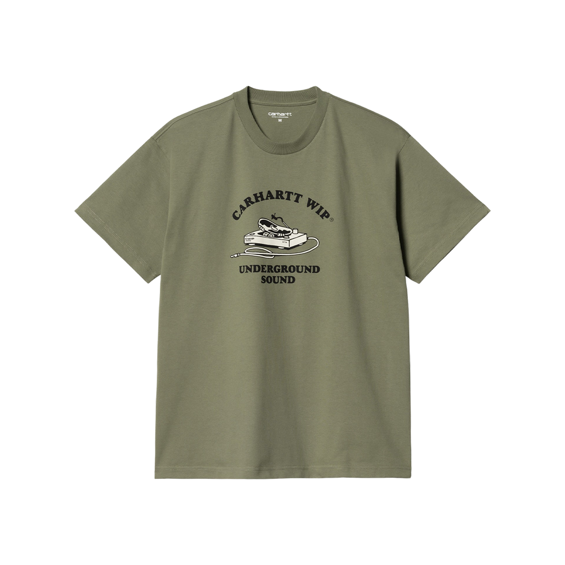 Carhartt WIP Underground Sound T-Shirt Dollar Green 상세 이미지 1