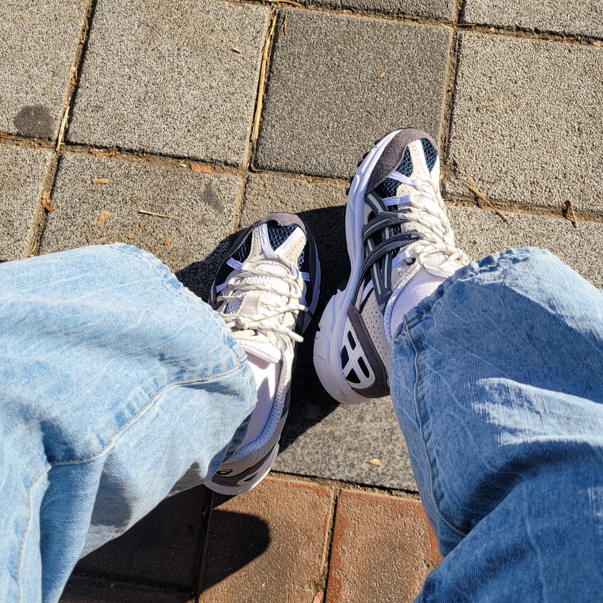 Asics Gel-Sonoma 15-50 French Blue 착용 스타일 - 1