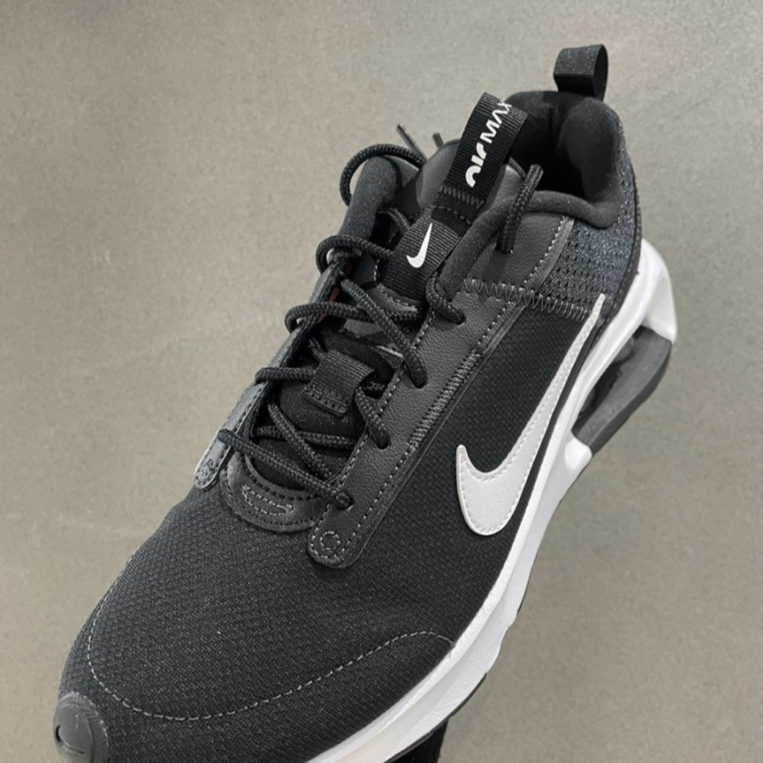 (W) Nike Air Max Interlock Lite Black White 착용 스타일