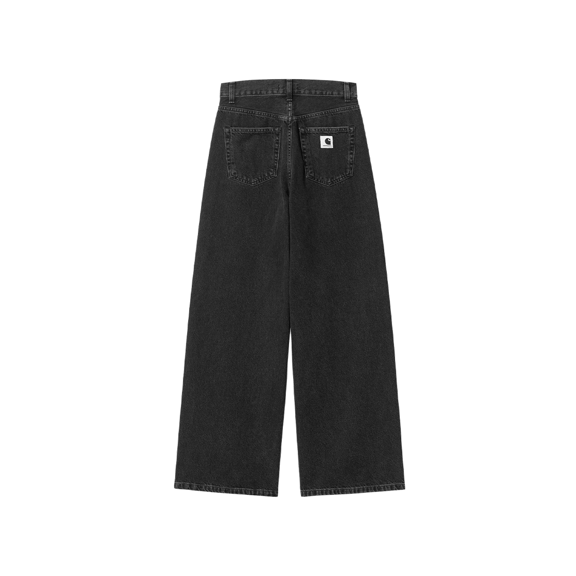 (W) Carhartt WIP Jane Pants Black Stone Washed 상세 이미지 2