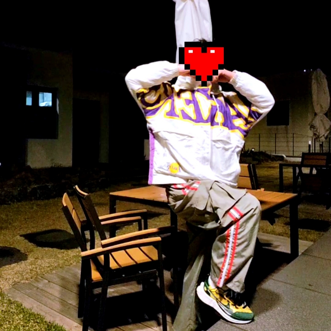 Nike x Sacai VaporWaffle Tour Yellow & Gorge Green Sail, (W) Nike x Ambush NBA Collection Lakers Jacket - Asia 착용 스타일 - 2