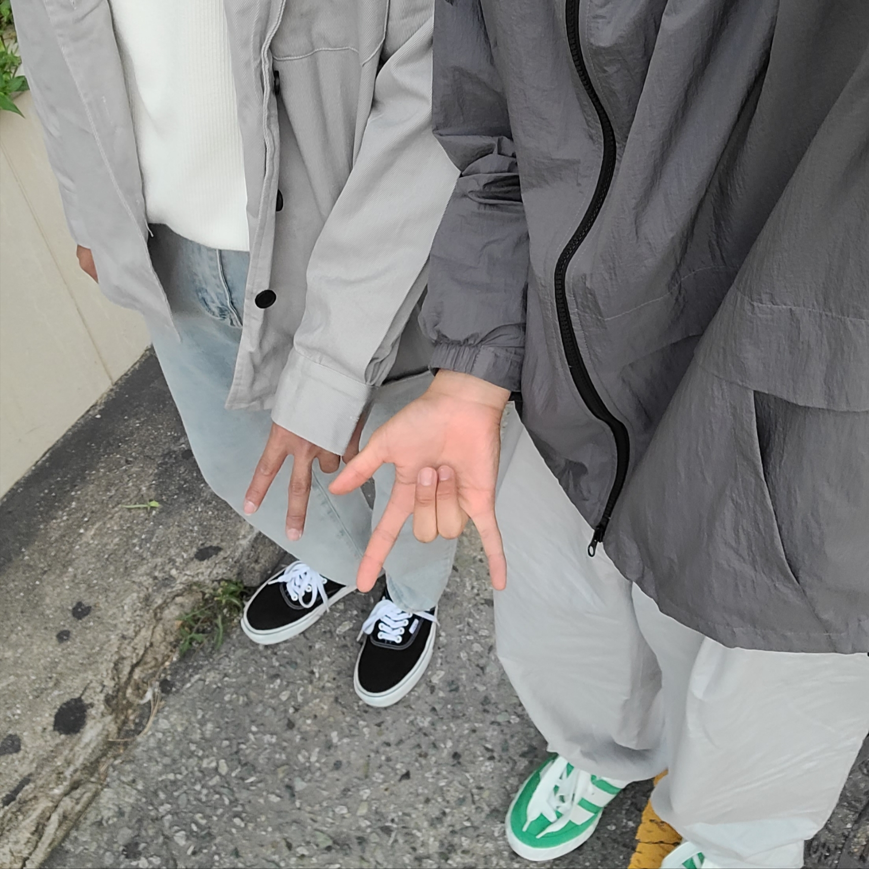 Adidas Adimatic Green 착용 스타일 - 5