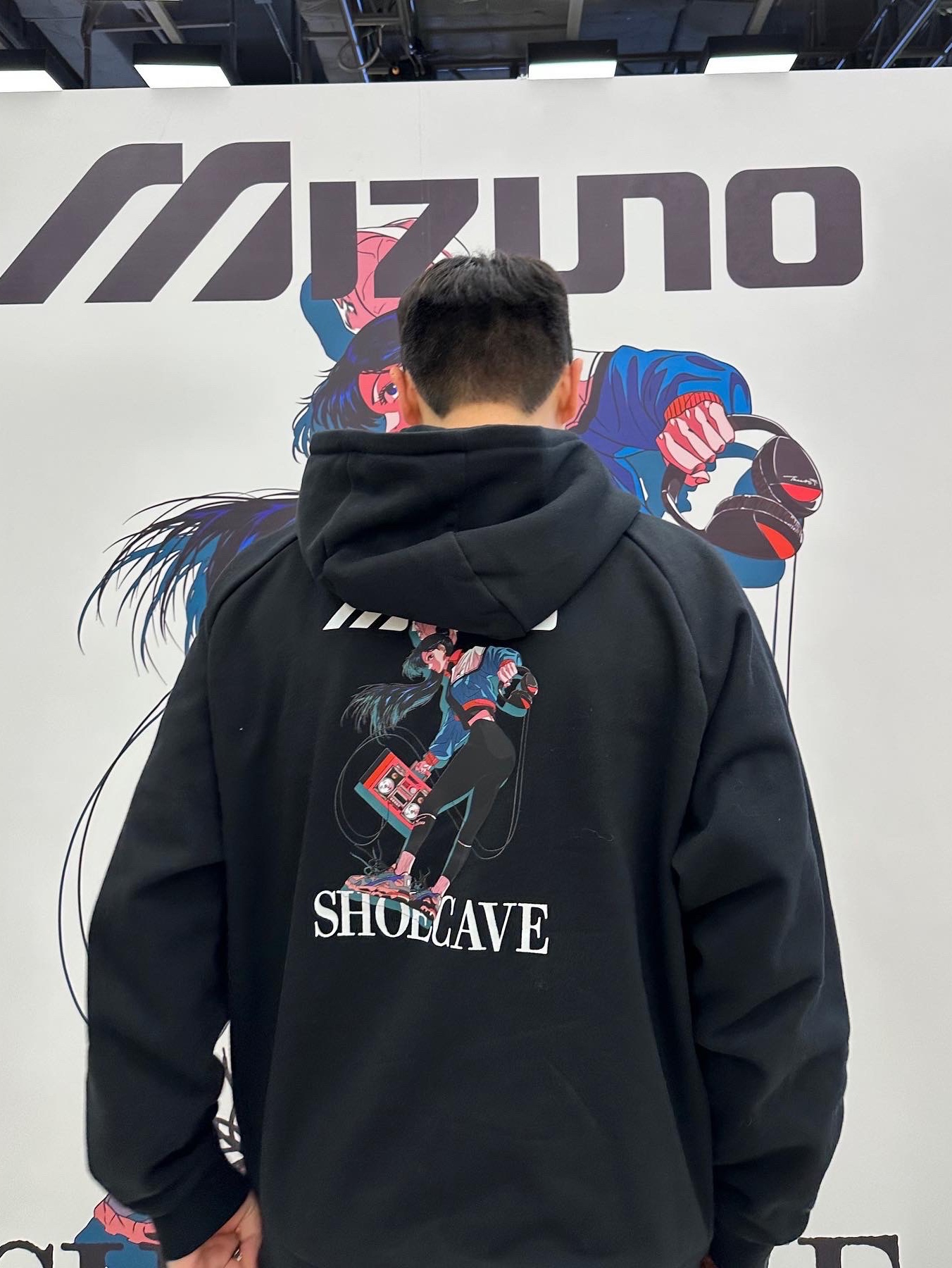 Nike x Sacai VaporWaffle Black White 착용 스타일 - 4