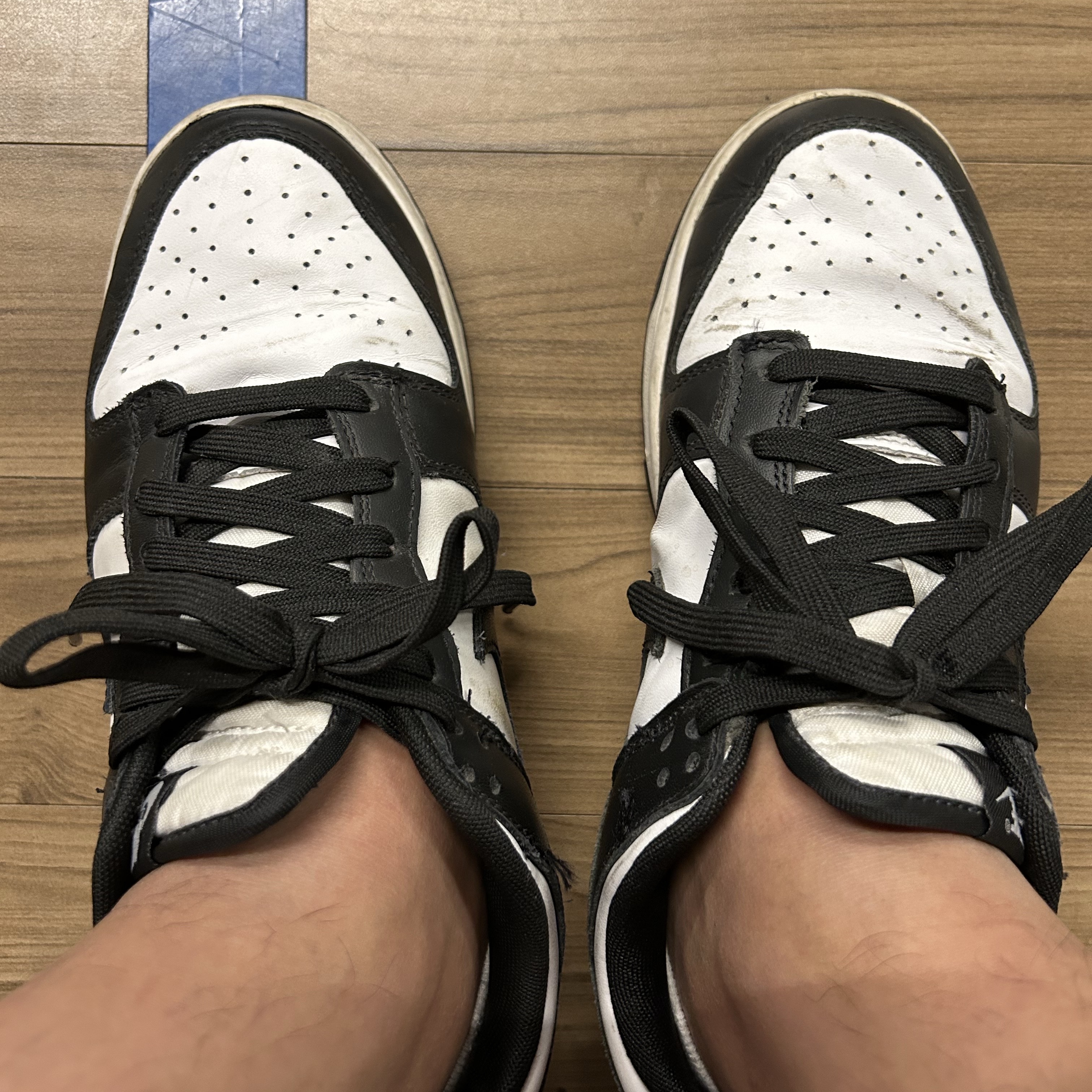Nike Dunk Low Retro Black 착용 스타일